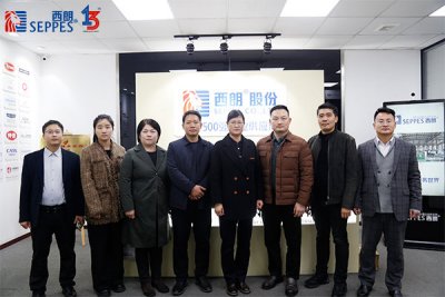 肖副主席一行到访西朗门业，肯定品牌发展成果